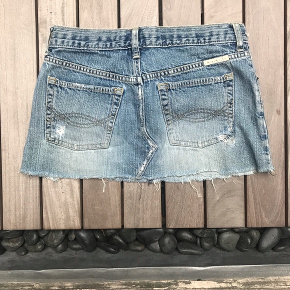 Abercrombie & Fitch | Blue Denim Mini Skirt - Picture 3 of 5